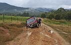 15-Joe looks concerned about his bogged vehicle